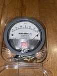 Magrfhelic Elecall Electric TE-2000 Differential Pressure Gage, +/-30 Pascals. Fixed Price $70.00.