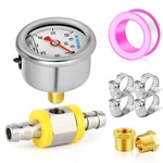 Meanlin Measure Stainless Steel Glycerin Filled 0-60PSI/9 Pieces Kit. Fixed Price $24.64.