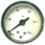 Ametek Pressure Gauge, 164421, P844UK, 200PSI, New (j). Fixed Price $34.99.