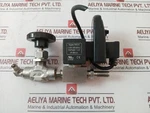Hy-lok NV3F-4N-R Needle Valve With TM35 Timer Controlled Drain 6000 Psi 24-240V. Fixed Price $374.14.