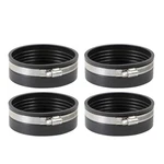 3972X4 Flexible Pvc Pipe Cap Stainless Steel Clamps 5. Fixed Price $58.74.