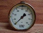 2 1/4" Lenz Liquid Filled Pressure Gauge 0-800 Psi Cbm Npt Connection. Fixed Price $45.00.