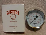 Winters Pem-lf SERIES,PEM223LF, White Face Guage 0-100 Psi &0-700KPA. Fixed Price $37.50.