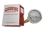 Winters Gauge Stainless Steel Face 2-1/2" X 1/4" Npt 0-600 Psi PFQ808R1. Fixed Price $20.29.