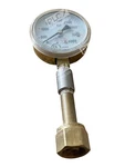 Ppg BG-254000 Use No Oil Pressure Gauge Psi 2.5" Brass Bottom Mount. Fixed Price $25.00.