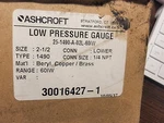 Ashcroft 2.5" 0-200IN H2O 1/4" Pressure Gauge 251490A02L200IW New Free Ship. Fixed Price $29.51.
