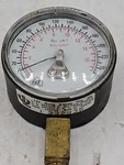 Vintage Lee Wang 0-200 Lb/in Pressure Gauge 2" Dia. Made Taiwan. Fixed Price $10.95.