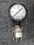 Ashcroft Pressure Gauge 4.5" 0-300PSI, 316L 1/2" Type 102 Inline Diaphragm Seal. Fixed Price $97.11.