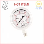 Unijin P255 Series 2.5" Dial, Oil Filled Full Stainless Steel Pressure Gauge, 0-. Fixed Price $30.71.