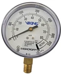 Ashcroft 35-W1005P-02L-XUL Fire Sprinkler Pressure Air Gauge 0-80PSI 1/4" Npt. Fixed Price $24.95.