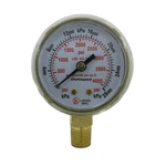 PG204000 Xtrweld Pressure Gauge, 2IN, 4000PSI/KPA, 1/4NPT, Brass. Fixed Price $27.22.