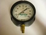 Weksler Instruments 4-1/2" Regal Pressure Gauge, 0-100PSIG, 1/4 Npt, BA14 PF4LW. Fixed Price $23.99.