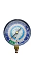 Yellow Jacket 49106 3-1/8" Dry Compound Gauge, Blue 30"-0-120 Psi Usa Made. Fixed Price $45.00.