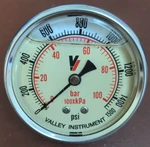 Valley Industries 2240GXB1500 Series Industrial Gauge 0-1500 Psi. Fixed Price $35.50.