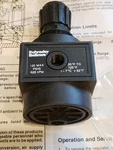 Parker Schrader Bellows 7BR213EA Air Pressure Regulator 3/8" Bar 120MAX AC9. Fixed Price $115.00.