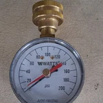Watts Air Pressure Gauge 0-200 Psi Bottom Mount. Fixed Price $15.29.