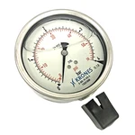 Krones 0-900-16-850-5 316L Stainless Steel Pressure Gauge 4" / 100 Mm To Bar. Fixed Price $75.00.