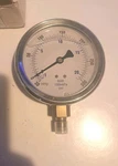 Esp Gauge 201L-404CH Dial 30/0/300 Psi Range 1/4" Male Npt Connectn Size,usa. Fixed Price $19.95.