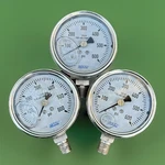 Lot Of 3 Wika 0-600 Psi New Open Box Stainless Steel. Fixed Price $165.00.