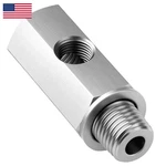 Senlinyu 1/4 Npt Oil Pressure Sensor Adapter 304 Stainless Steel Triple. Fixed Price $19.85.