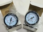 2X-DURACHOICE 0-30PSI Gage Dry Pressure 1.5 Dial 1/8 Npt Back Mount. New In Box. Fixed Price $12.00.