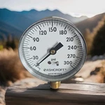New Ashcroft 2C508 25W 1005PH 02L 300PSI Pressure Gauge. Fixed Price $9.98.