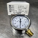 Trerice 127-1357.120 2.5 Gauge 0-160 Psi 1/4 Npt Lower Nos Surplus. Fixed Price $25.00.