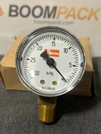 Busch 545.006.01 Vacuum Gauge 0-30 In.hg 2" Face Dia 1-1/8" W. Fixed Price $12.00.