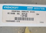 2F189 Ashcroft Industrial Duralife Guage. Fixed Price $35.00.
