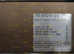 1PCS New Fisher FS-67CFR-237 Pressure Regulator. Fixed Price $199.00.