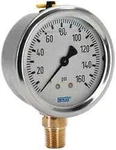 Wika 2-1/2" Dial, 1/4 Thread, 0-160 Scale Range, Pressure Gauge Lower Connect.... Fixed Price $62.40.