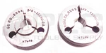 Set Of Atlas 5/8-11UNC-2A Thread Ring Gages PD5644 Nogo PD5589. Fixed Price $125.00.