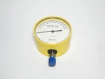 Perma-cal 121NID35Y23 4.5" Dial Indicating Pressure Gauge 0-100 3-15 Psig. Fixed Price $235.00.
