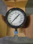 Ashcroft 4-1/2" Test Pressure Gauge, To Psi 45-1279RS 04L 600, Npt. Fixed Price $198.98.