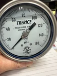 Trerice 700LFB4002LA160 Pressure Gauge , 1/4 Npt Psi. Fixed Price $70.00.