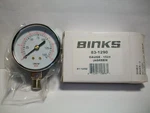 Binks 83-1290 (2 1/2") 0-150 Lb /bar Regulator Gauge Nos. Fixed Price $11.95.