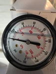 1/2" Pressure Guage Abs Case Bronze Tube And Brass Connection. Fixed Price $8.95.