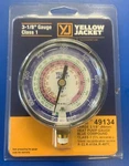 Yellow Jacket 3-1/8" (80MM) Blue Heat Pump Repl. Gauge (22/407C/410A) 49134. Fixed Price $40.89.