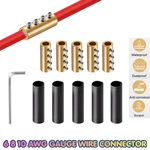 6 10 Awg Gauge Wire Connector Nut Kit, 80A Splicing Quick Wiring Connection Te. Fixed Price $32.95.