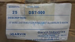 Lot Of 25 Nob Garvin DST-500 In. 5" Wire Distribution Aluminium D-ring. Fixed Price $189.99.