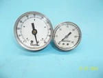 2 Robertshaw Pressure Gauge 0-30 & 0-15PSI. (Z-74). Fixed Price $15.00.