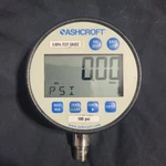 Pressure Gauge 0-100 Psi. Ashcroft 302089SD02L 0.05% Test. Fixed Price $800.00.