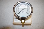Wika Pressure Gauge Range 100PSI Model# 213.53 1/4" Npt Liquid Filled New. Fixed Price $59.90.