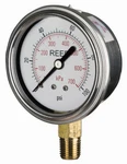 Reed AVNC-400P: Pressure Gauge 0-400 Psi, 2.5" Dial. Fixed Price $16.00.