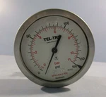 Tel-tru Thermometer Commercial Pressure Gauge 0-160 Psi Analog Dial. Fixed Price $39.99.