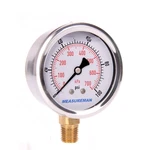 Pressure Gauge 1/4 Npt, 0-100PSI/KPA Glycerin Filled With 2.5 Inc. Fixed Price $19.95.