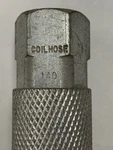 Coilhose 140 1/4" Npt Female Aro Style Air Coupler Chrome - Piece. Fixed Price $12.00.