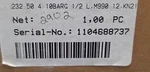 New Wika 232.50 Diaphragm Pressure Gauge + M990.12, 1/2" Cnx, 10BARG 1/2L, KN21. Fixed Price $229.99.