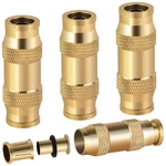 Muhize 3/8" Air Brake Line - Brass Push To Connect Union Fitting, 3/8.... Fixed Price $14.44.
