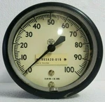 Acco Helicoid 3.5" Pressure Gauge 903A20-019 1/2 Npt 0-100 Psi. Fixed Price $75.00.